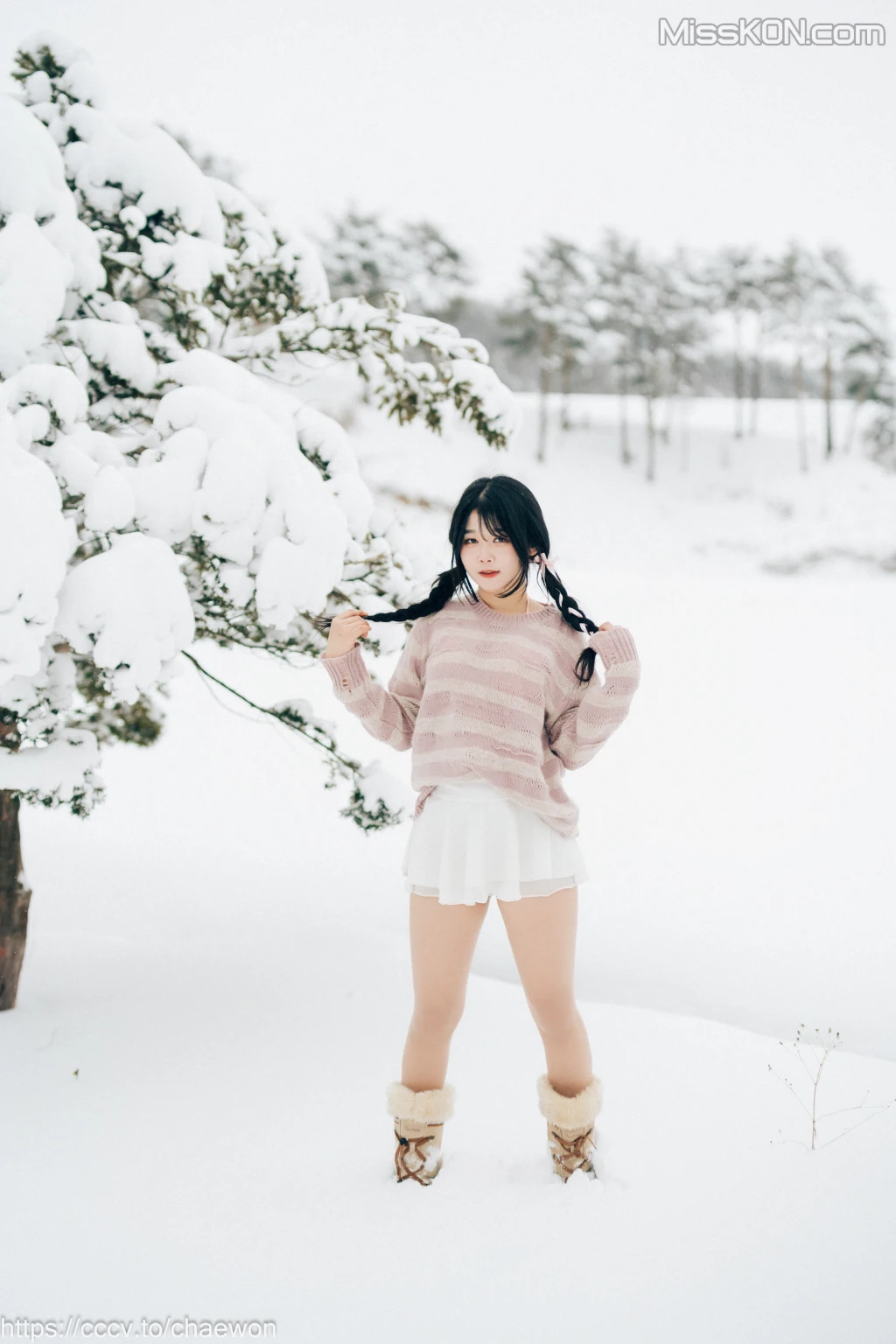 [Loozy] Zia (지아): Snow Girl (114 photos )  photo 1-1
