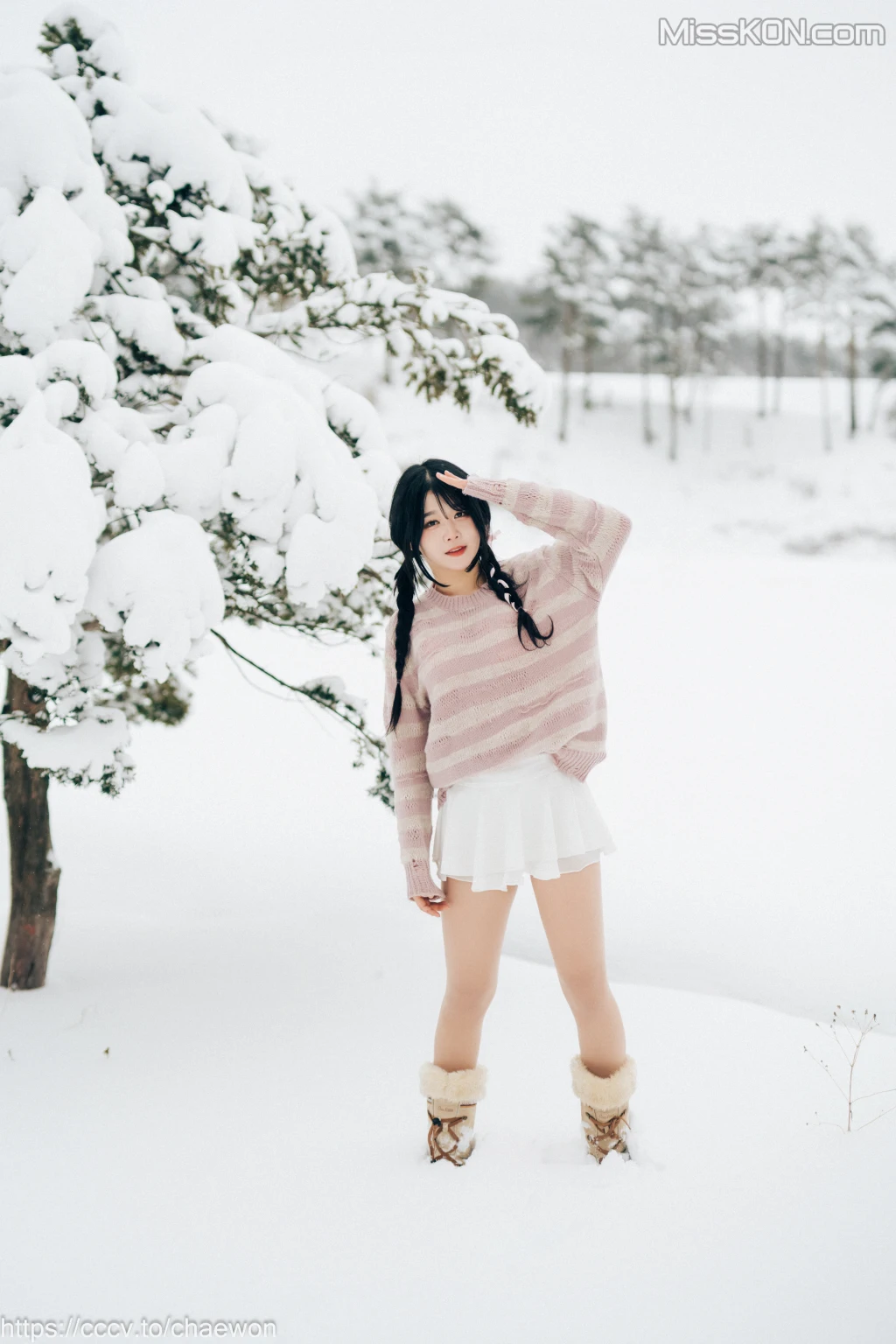 [Loozy] Zia (지아): Snow Girl (114 photos )  photo 1-2