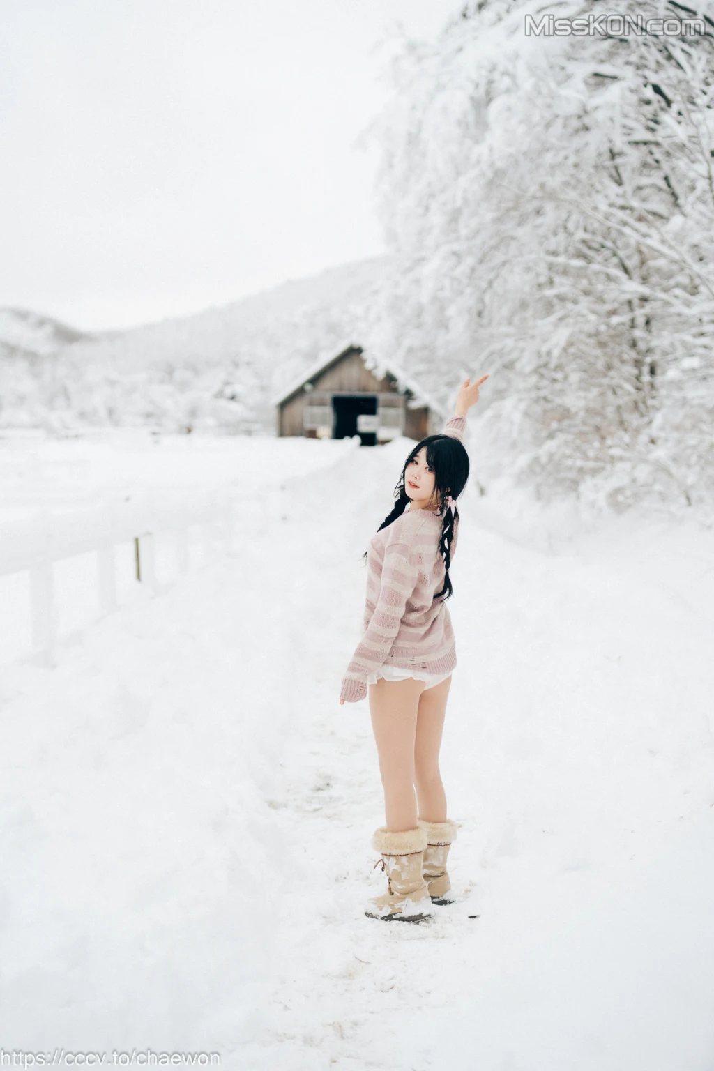 [Loozy] Zia (지아): Snow Girl (114 photos )  photo 1-8