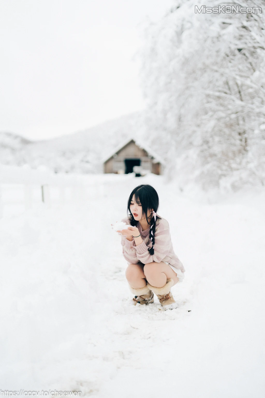 [Loozy] Zia (지아): Snow Girl (114 photos )  photo 1-10