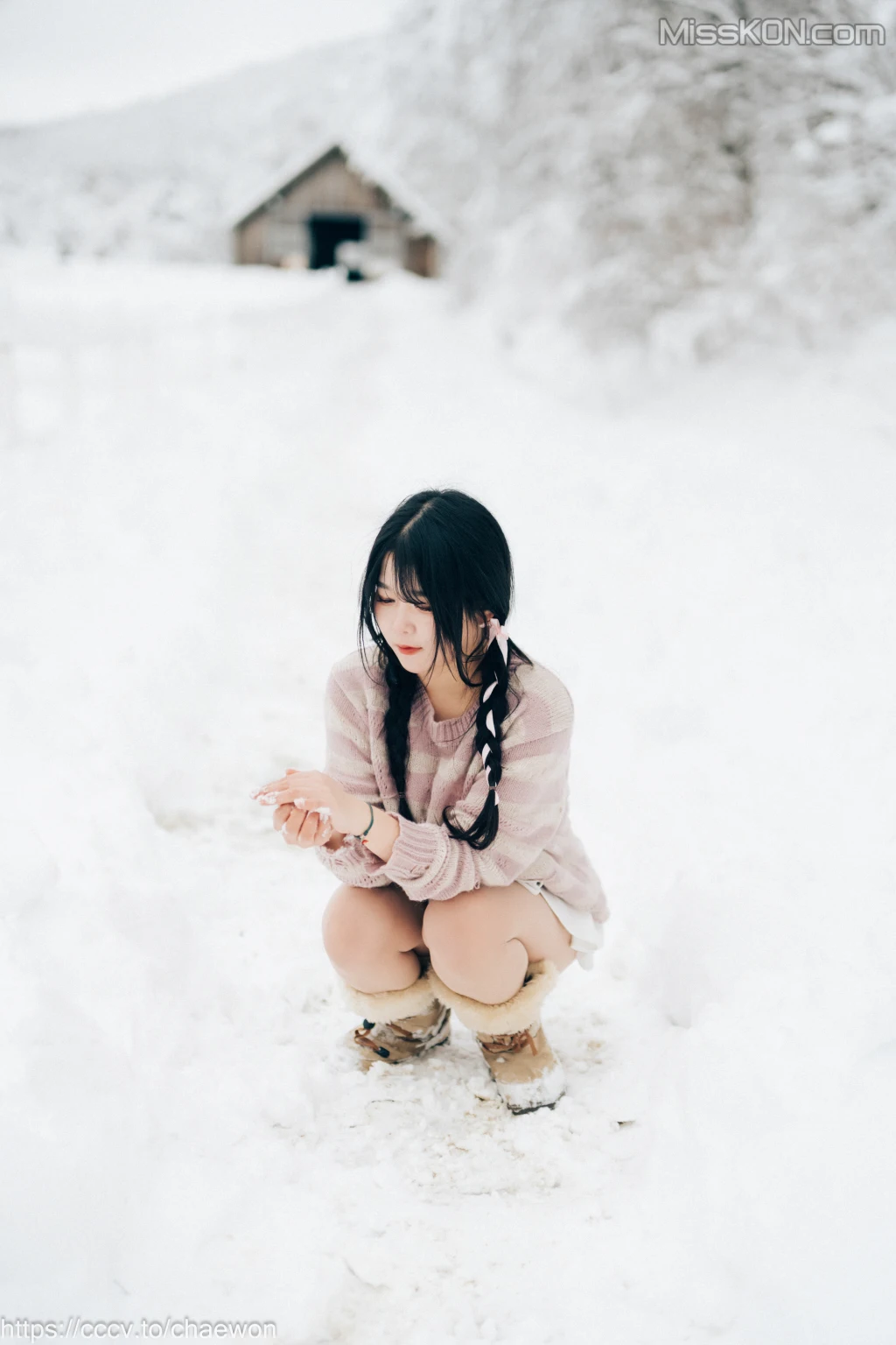 [Loozy] Zia (지아): Snow Girl (114 photos )  photo 1-11