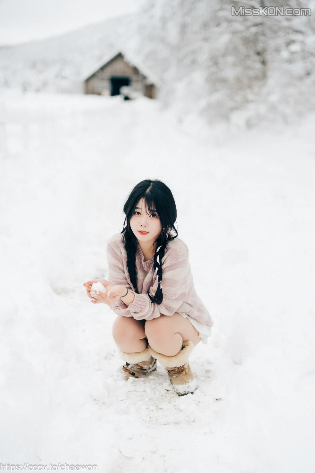 [Loozy] Zia (지아): Snow Girl (114 photos )  photo 1-12