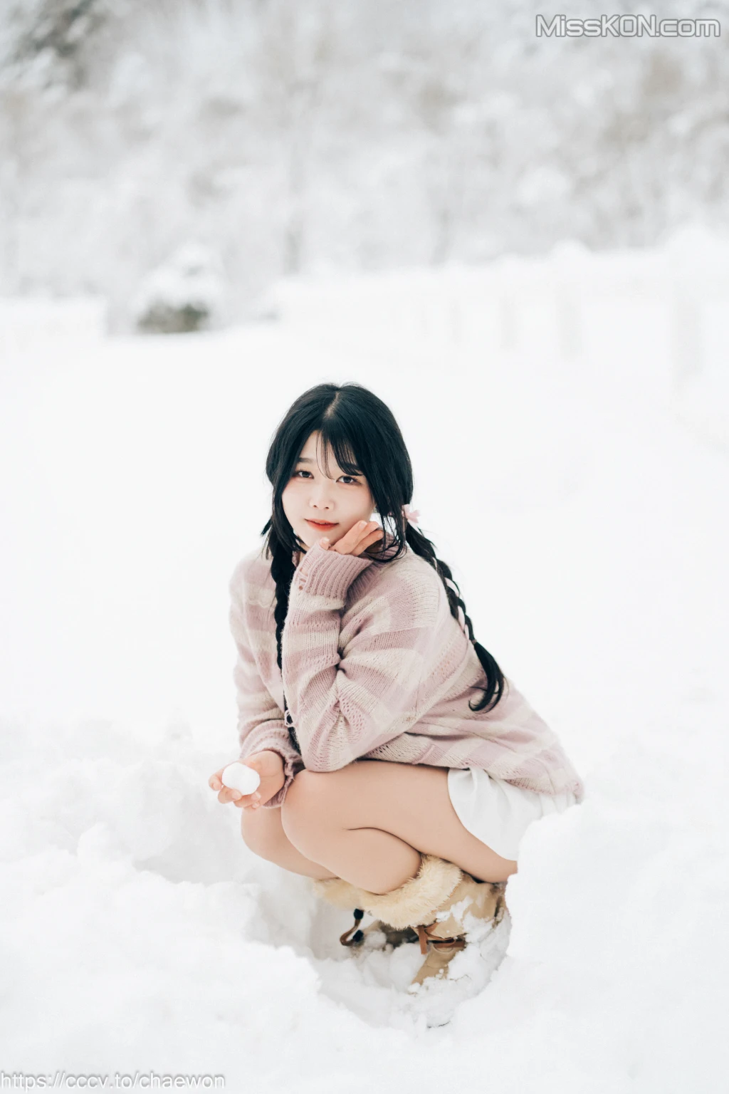 [Loozy] Zia (지아): Snow Girl (114 photos )  photo 1-16
