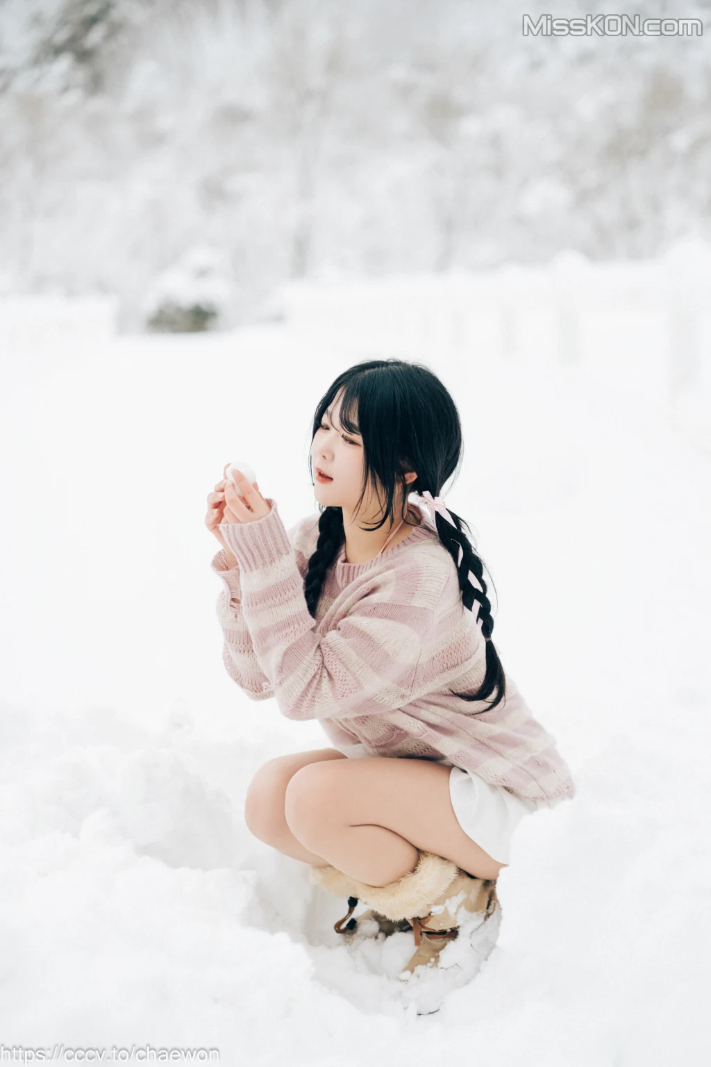 [Loozy] Zia (지아): Snow Girl (114 photos )  photo 1-17