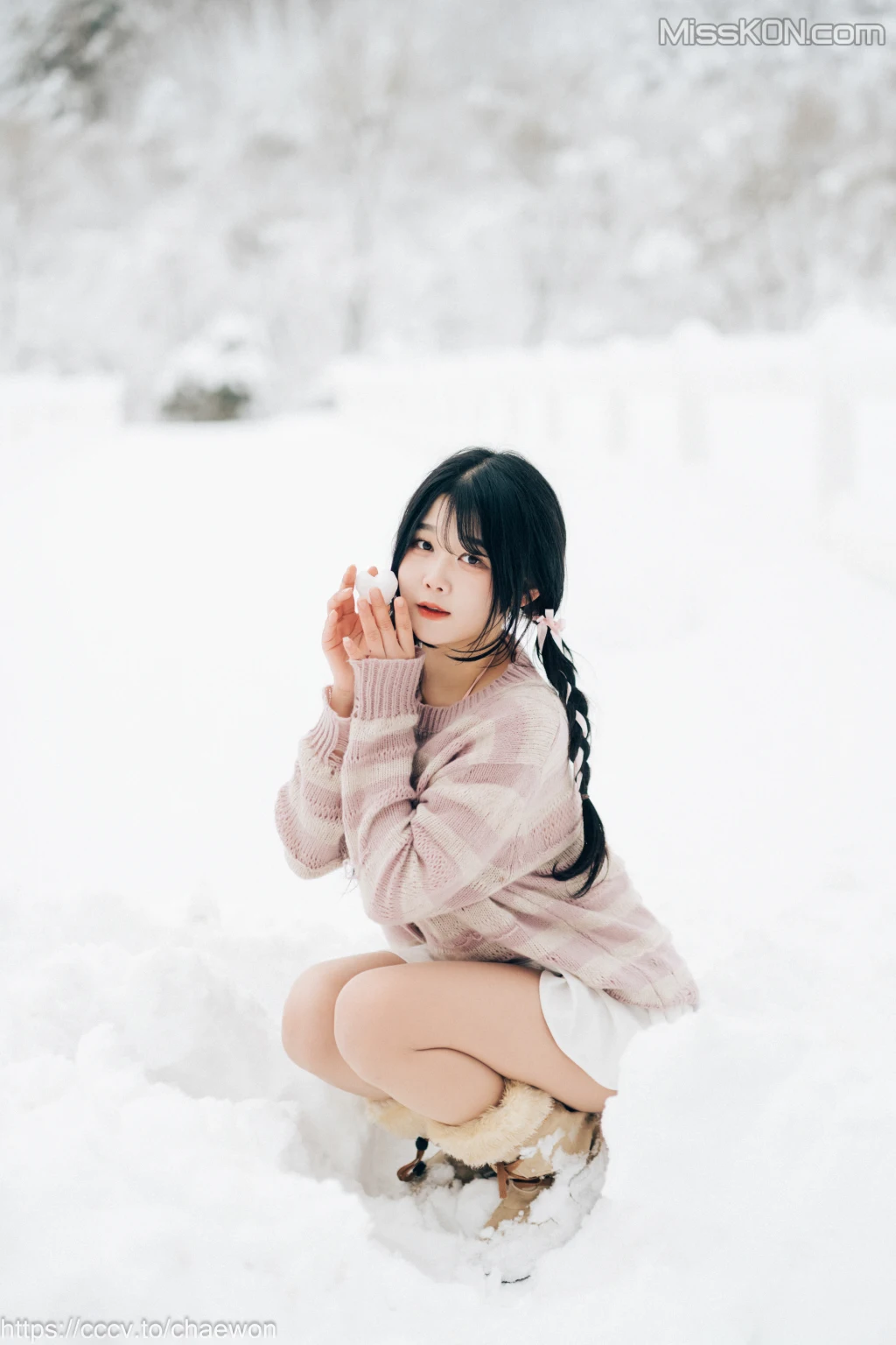 [Loozy] Zia (지아): Snow Girl (114 photos )  photo 1-18