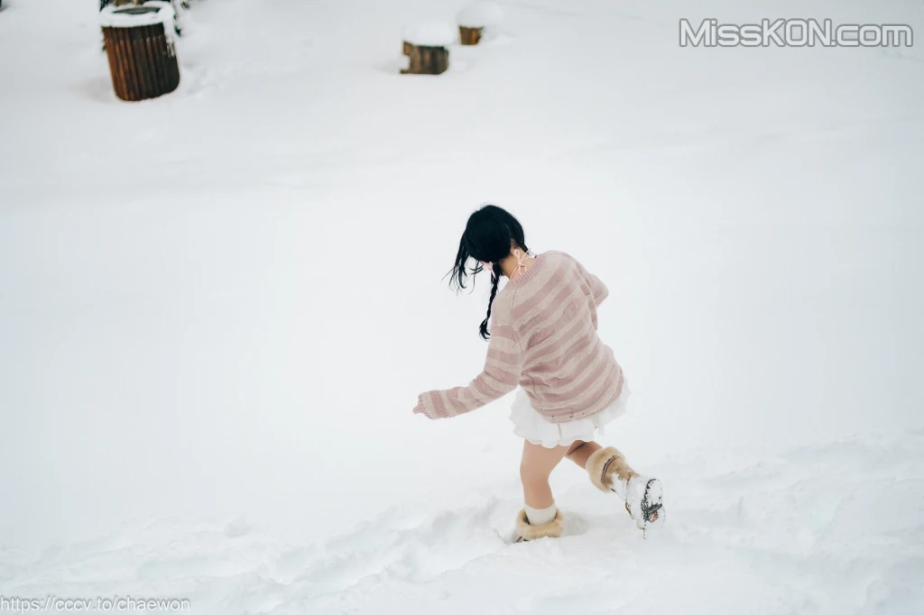 [Loozy] Zia (지아): Snow Girl (114 ảnh )