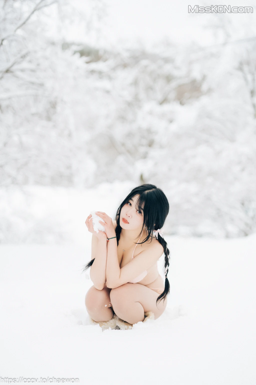 [Loozy] Zia (지아): Snow Girl (114 photos )  photo 4-5