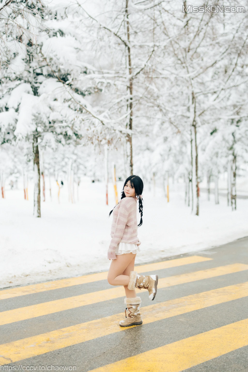 [Loozy] Zia (지아): Snow Girl (114 photos )  photo 4-7