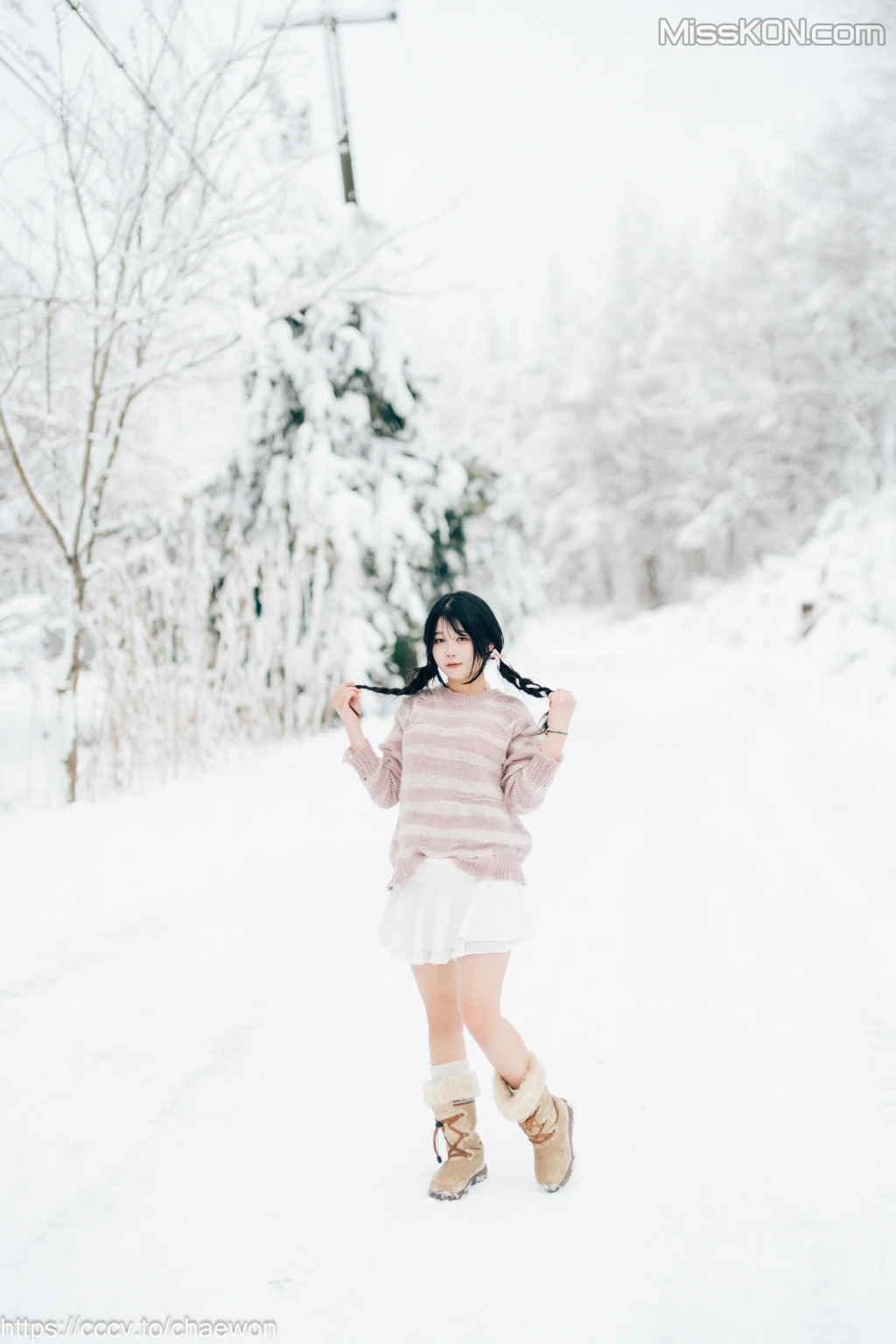 [Loozy] Zia (지아): Snow Girl (114 ảnh )