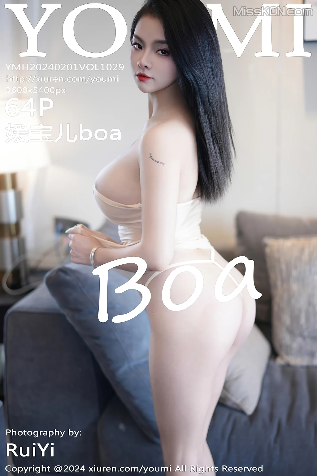 YouMi Vol.1029: 媛宝儿boa (65 ảnh)