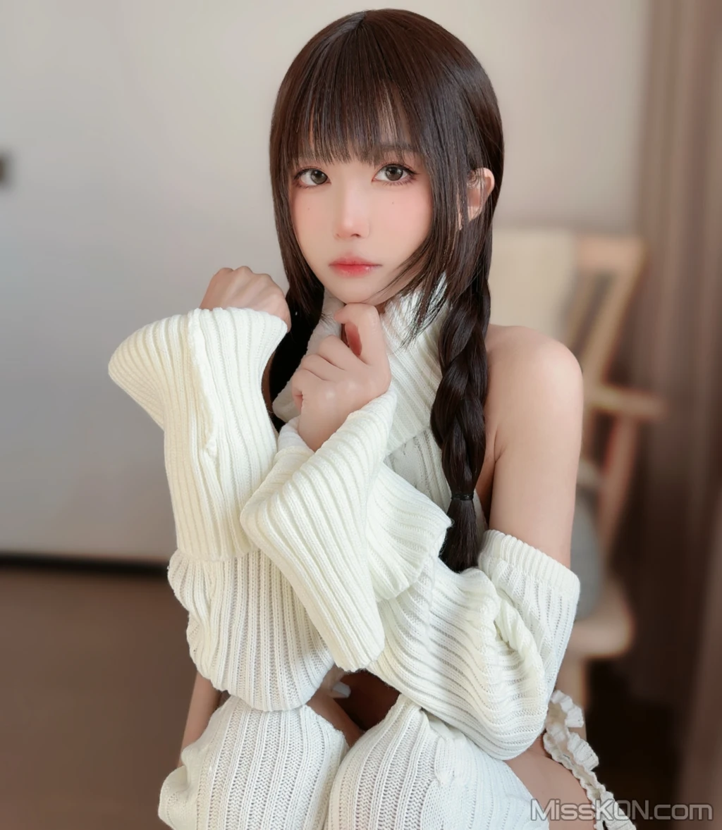 Coser@布丁大法 (Pudding Dafa): 冬日毛衣 (116 ảnh )