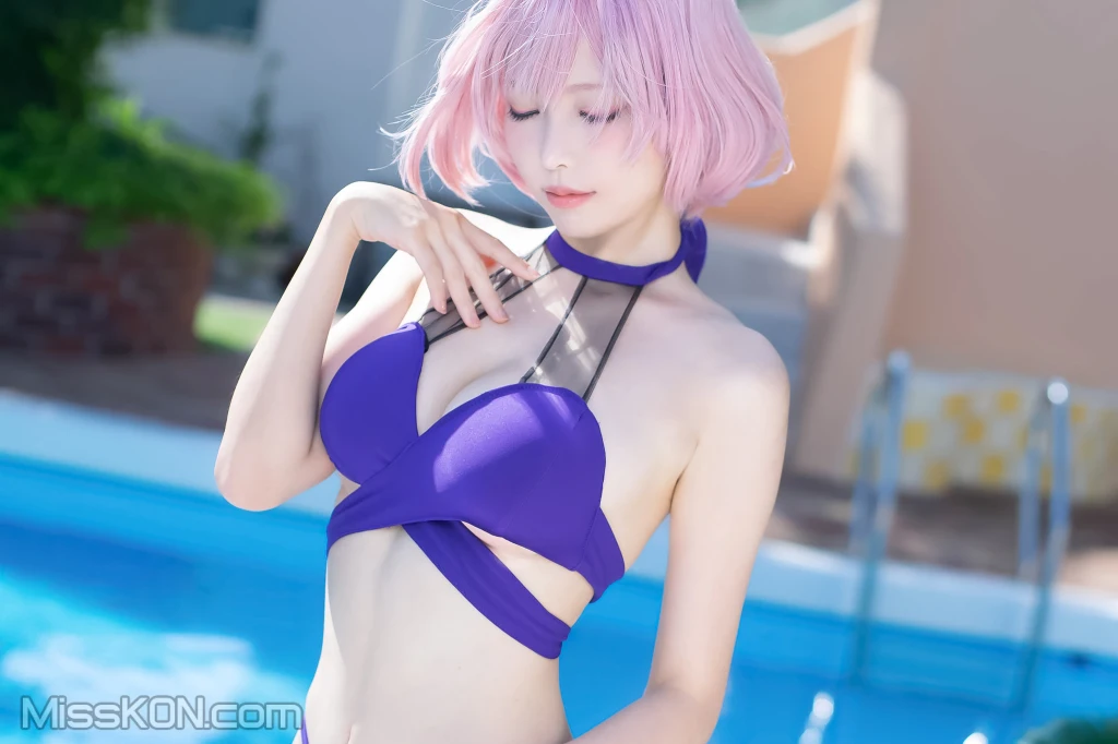 Coser@Ely_eee (ElyEE子): Mujina Swimsuit (36 photos) 