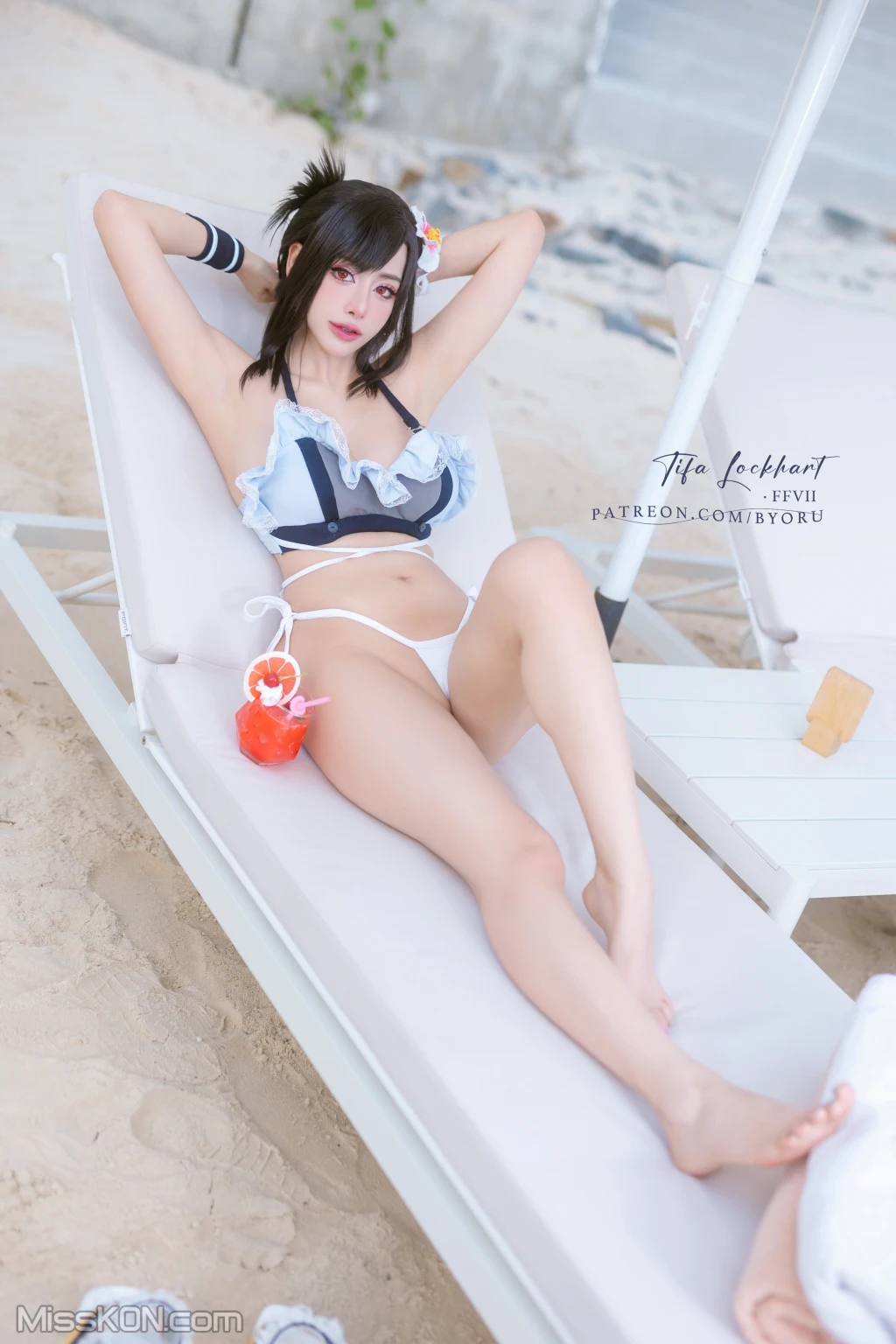 Coser@Byoru – Tifa FF7r Bikini (65 ảnh )
