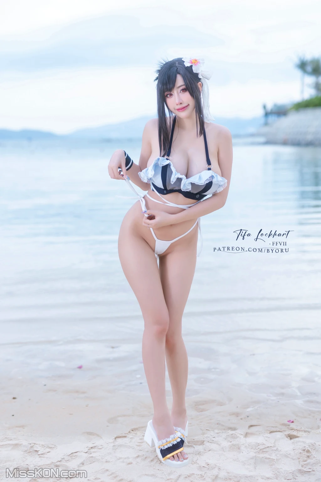 Coser@Byoru – Tifa FF7r Bikini (65 photos )
