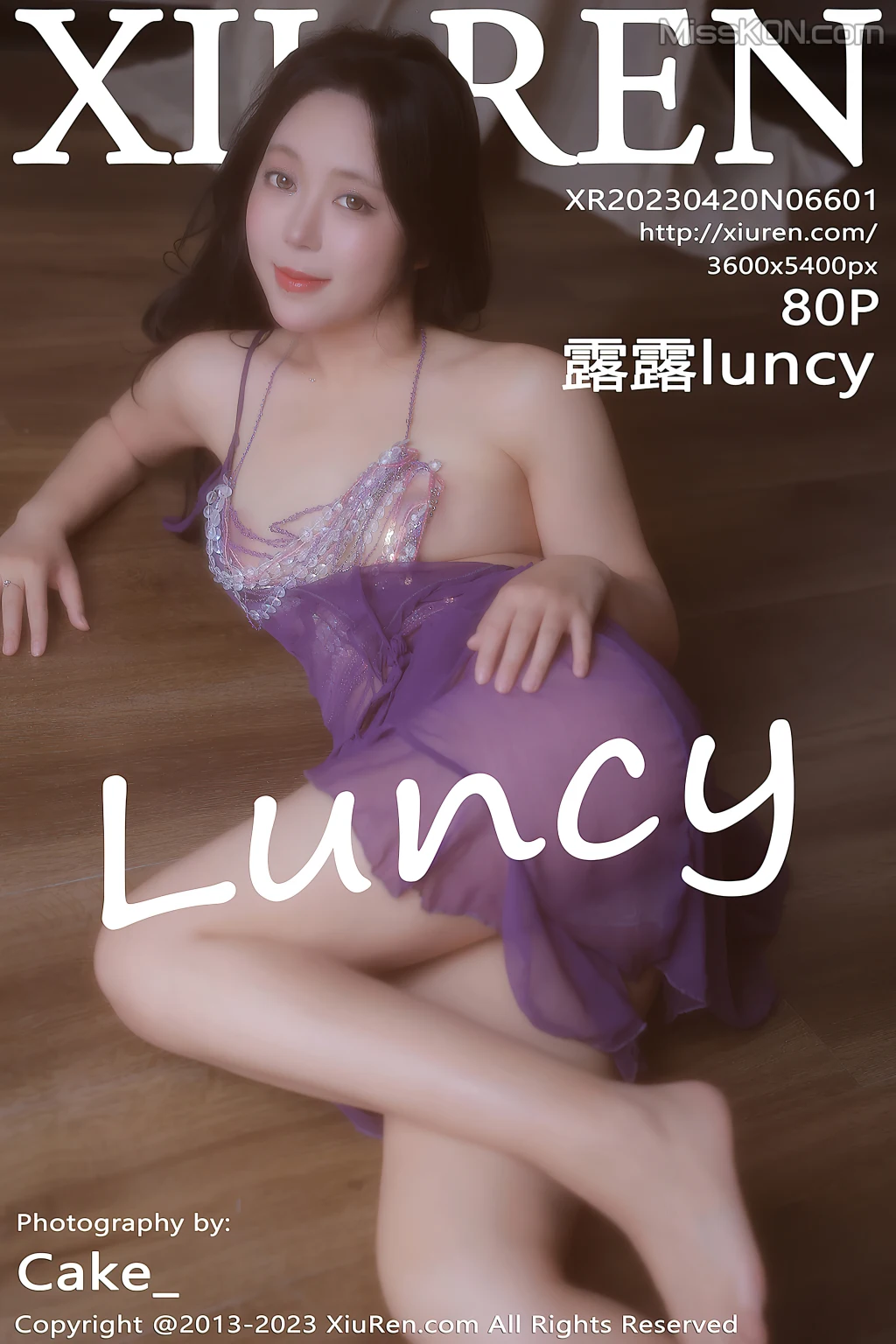 XIUREN No.6601: 露露luncy (81 ảnh)