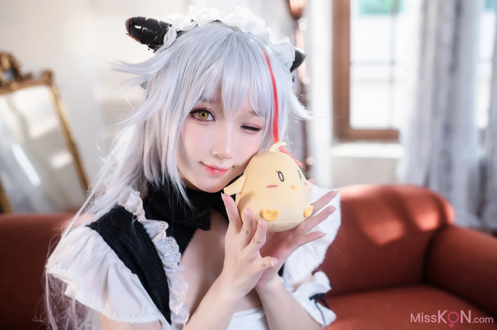 Coser@阿包也是兔娘: 埃吉尔女仆 (46 ảnh)