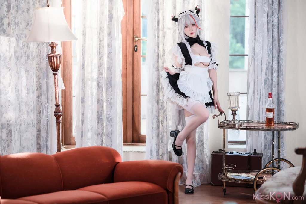 Coser@阿包也是兔娘: 埃吉尔女仆 (46 ảnh)