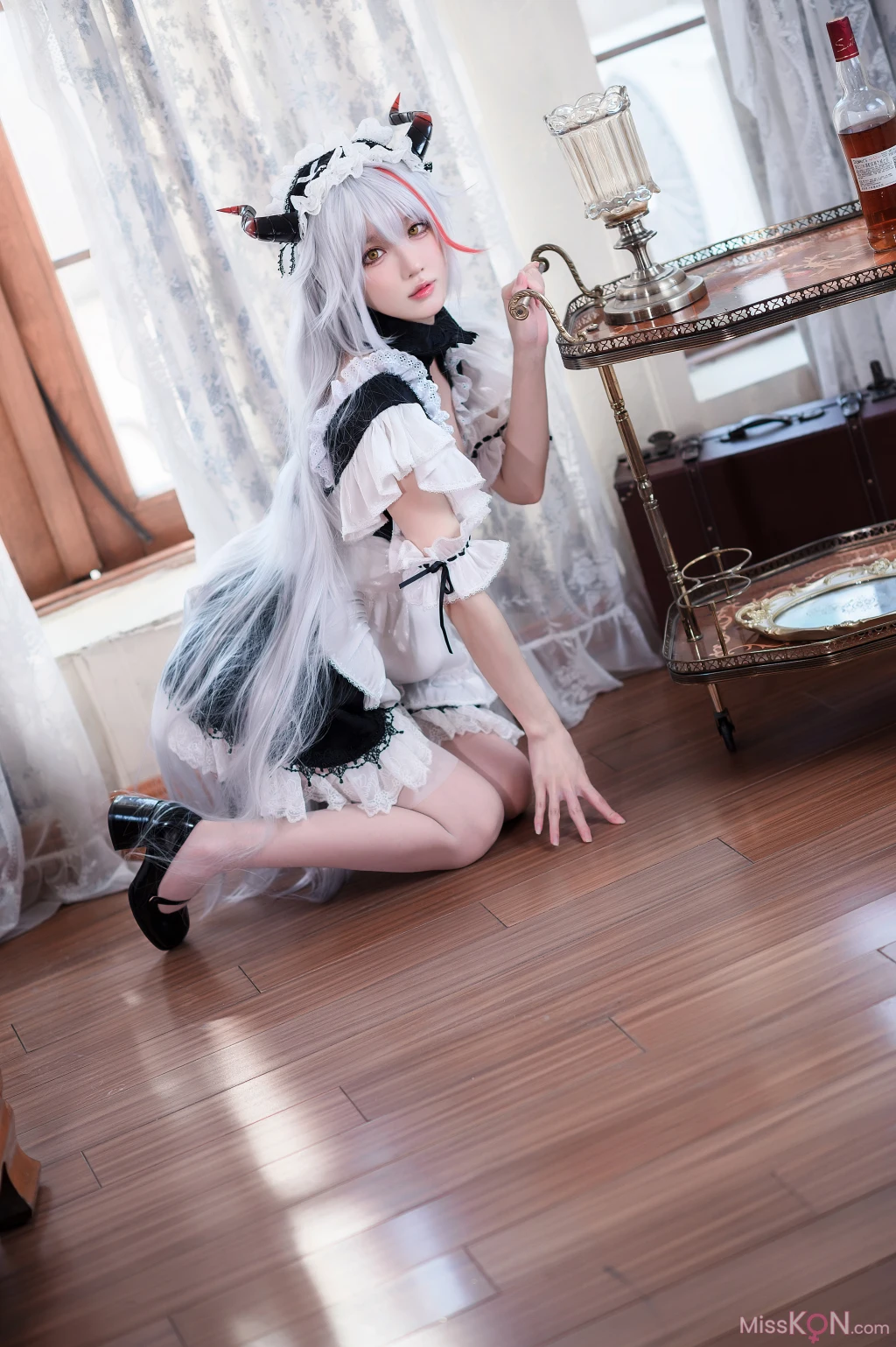 Coser@阿包也是兔娘: 埃吉尔女仆 (46 ảnh)