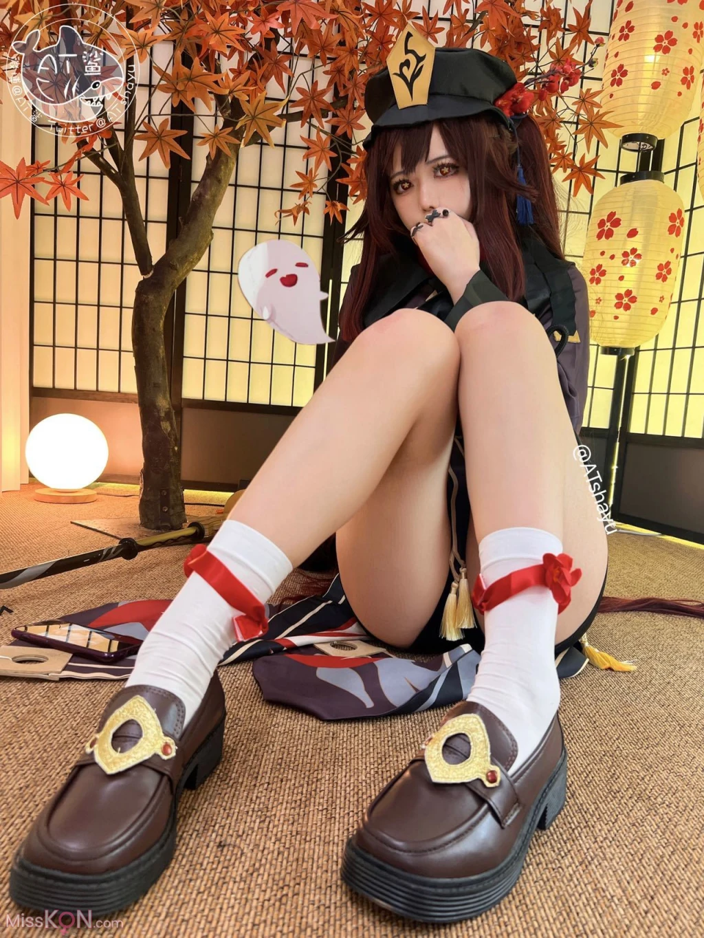 Coser@AT鲨: 原神 胡桃 (75 photos)