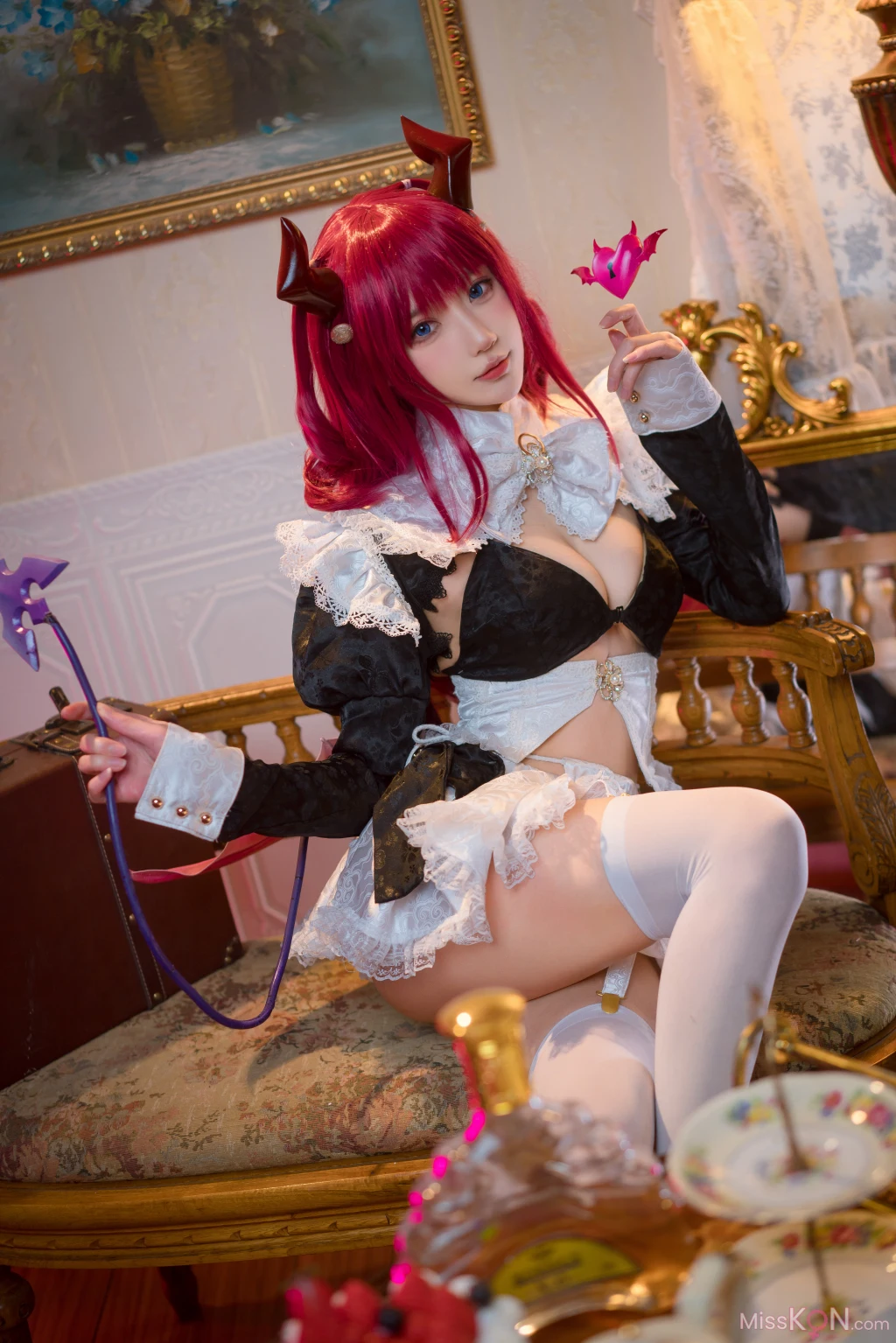 Coser@阿包也是兔娘: 莉莉娅女仆 (28 ảnh)