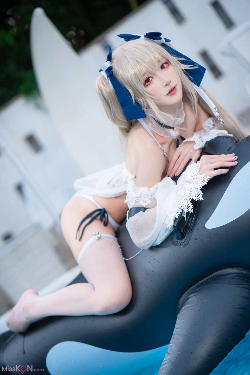 Coser@阿包也是兔娘: 安克雷奇泳装 (36 ảnh)