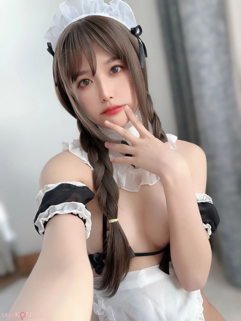 Coser@布丁大法 (Pudding Dafa): 乖巧女仆 (36 ảnh)