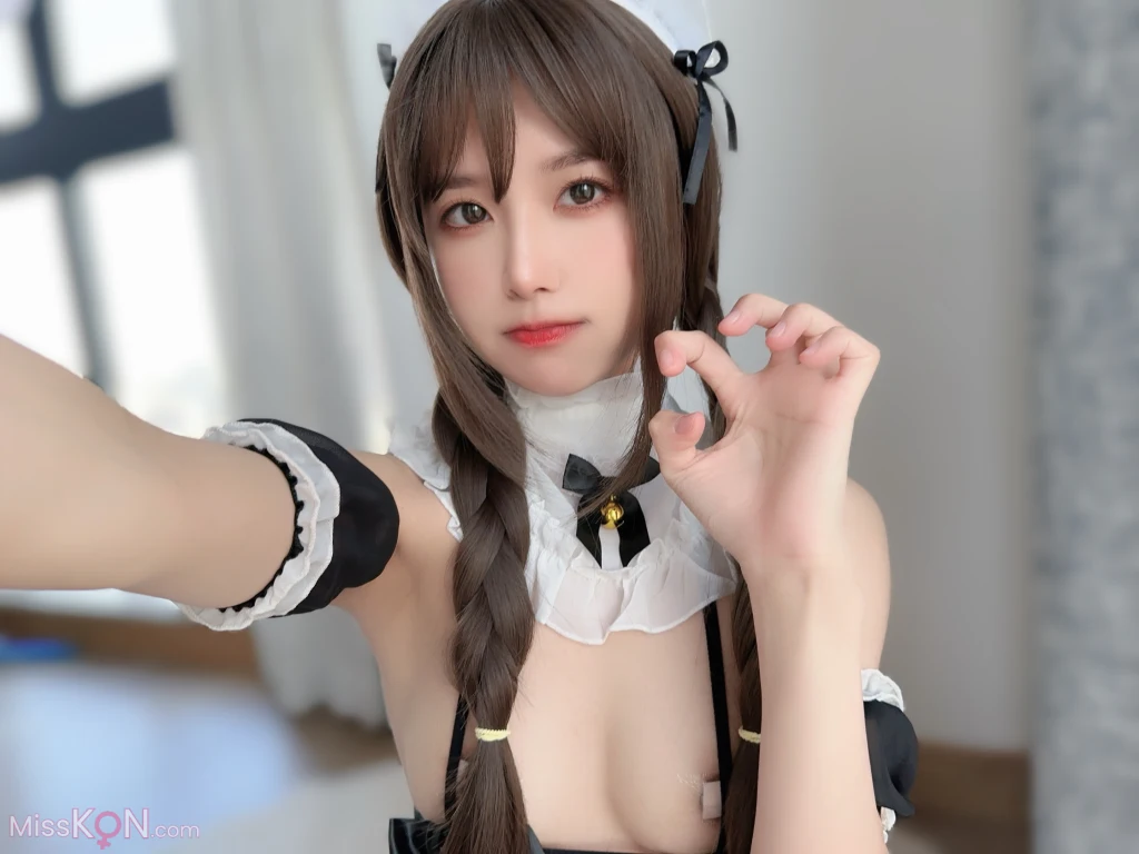 Coser@布丁大法 (Pudding Dafa): 乖巧女仆 (36 ảnh)