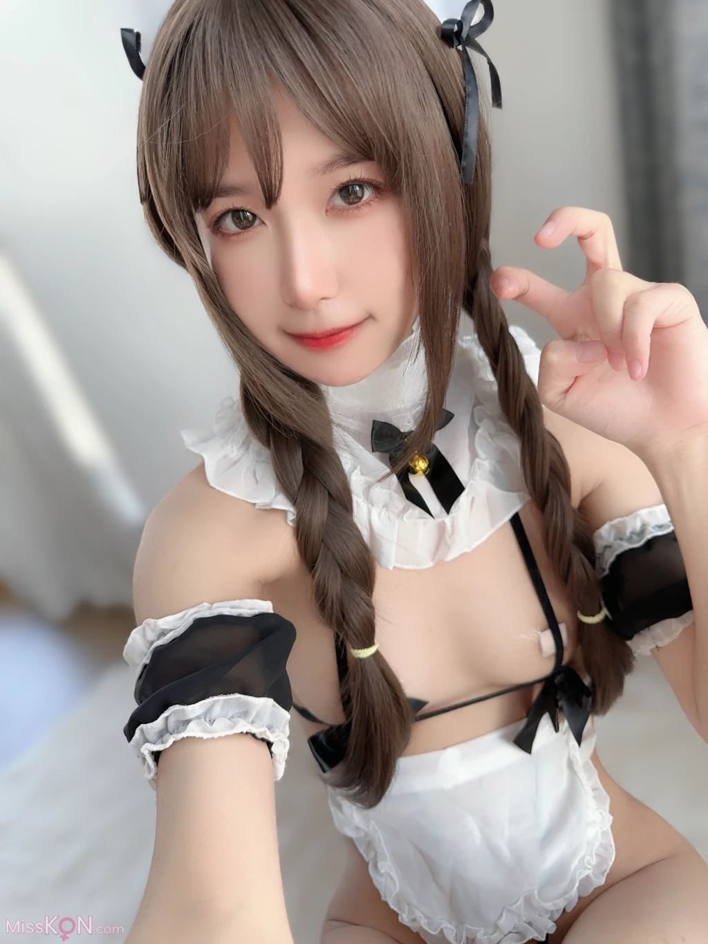 Coser@布丁大法 (Pudding Dafa): 乖巧女仆 (36 ảnh)