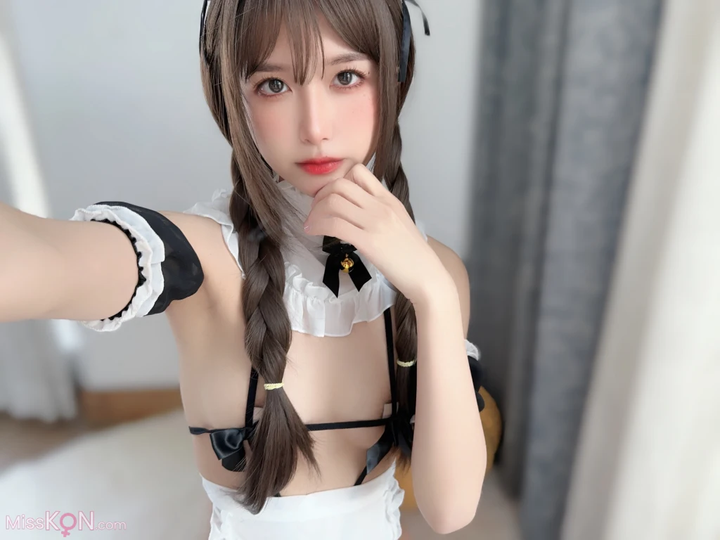 Coser@布丁大法 (Pudding Dafa): 乖巧女仆 (36 ảnh)