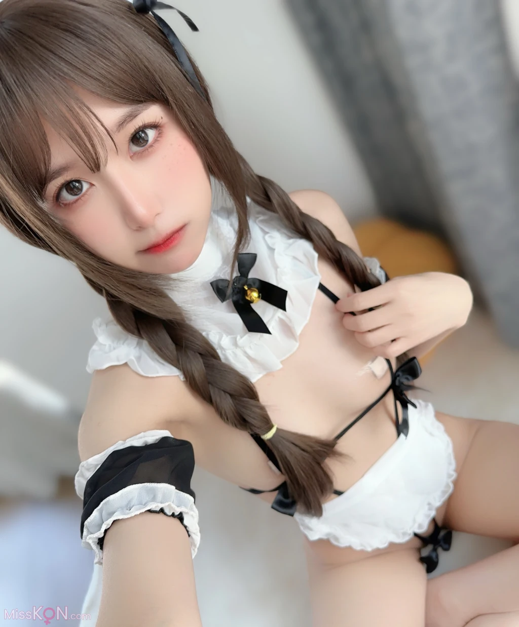 Coser@布丁大法 (Pudding Dafa): 乖巧女仆 (36 ảnh)