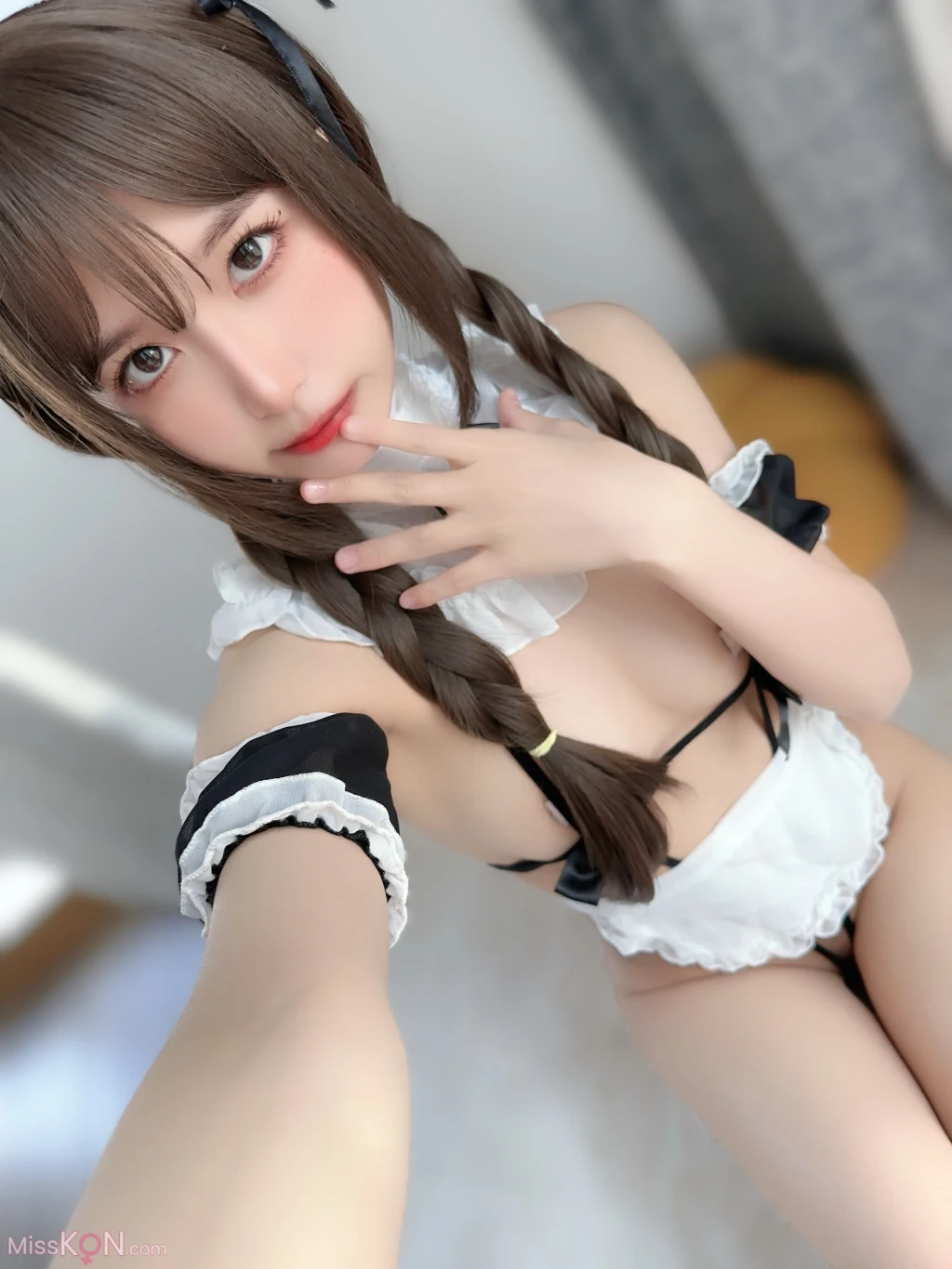 Coser@布丁大法 (Pudding Dafa): 乖巧女仆 (36 ảnh)