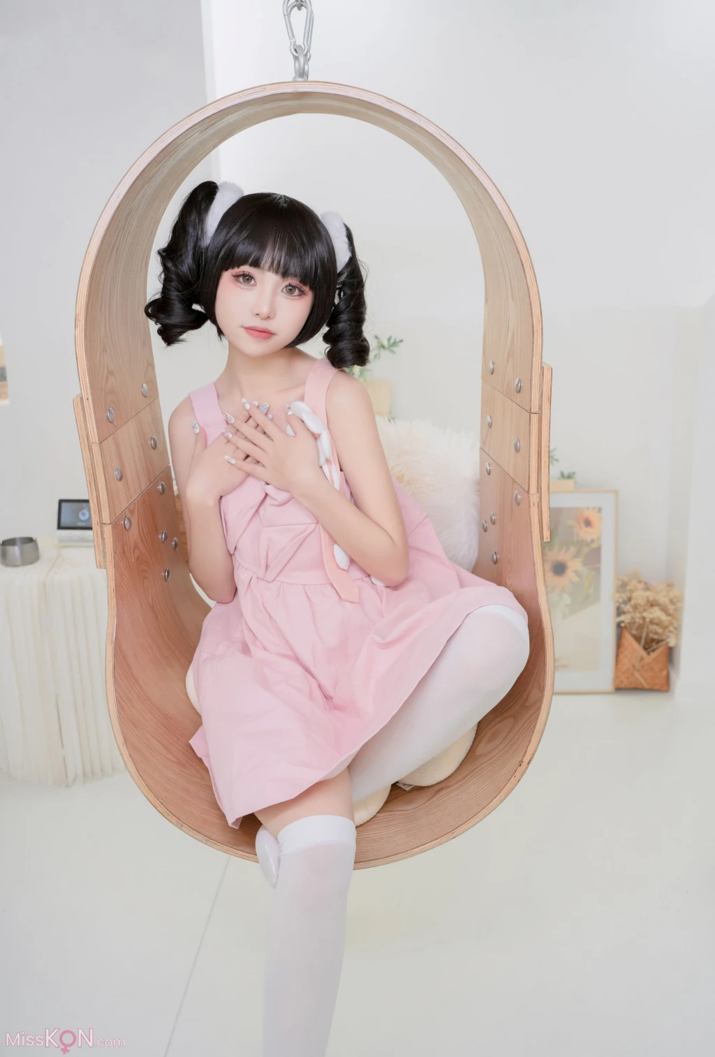 Coser@爆机少女喵小吉 (Nekokoyoshi): 蜜桃乌龙 (89 ảnh )