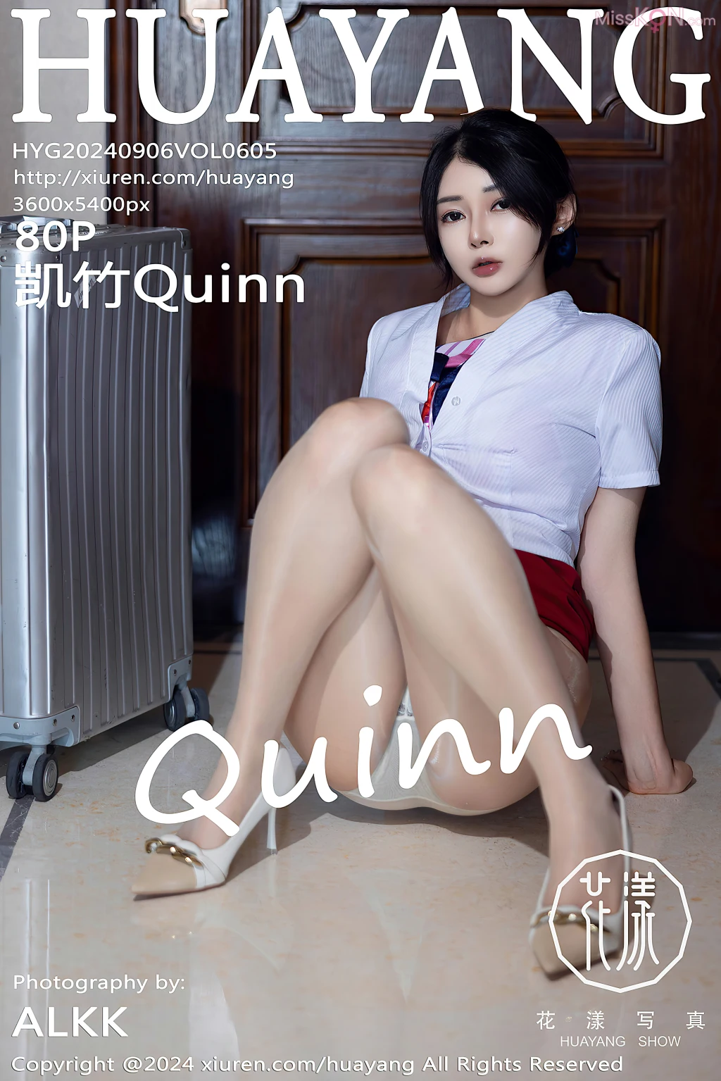 HuaYang Vol.605: 凯竹Quinn (81 ảnh)