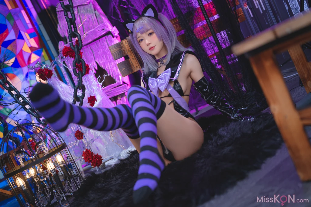 Coser@阿包也是兔娘: 黑猫猫 (45 ảnh)