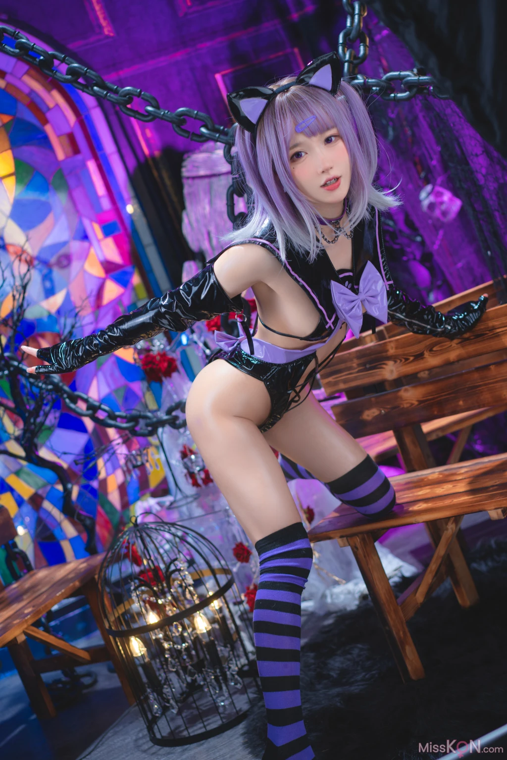 Coser@阿包也是兔娘: 黑猫猫 (45 ảnh)