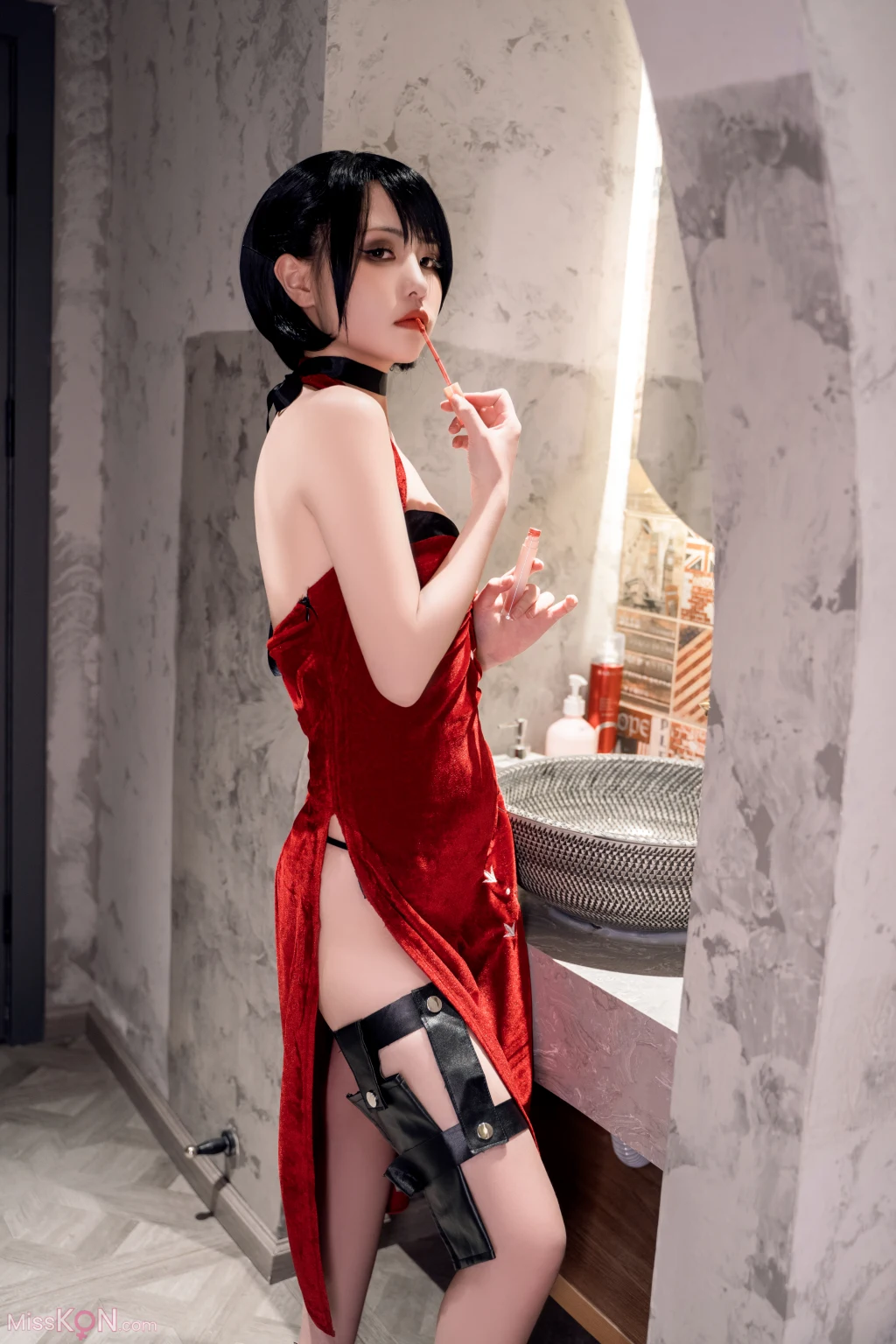 Coser@爆机少女喵小吉 (Nekokoyoshi): 生化危机 艾达王 (89 ảnh )