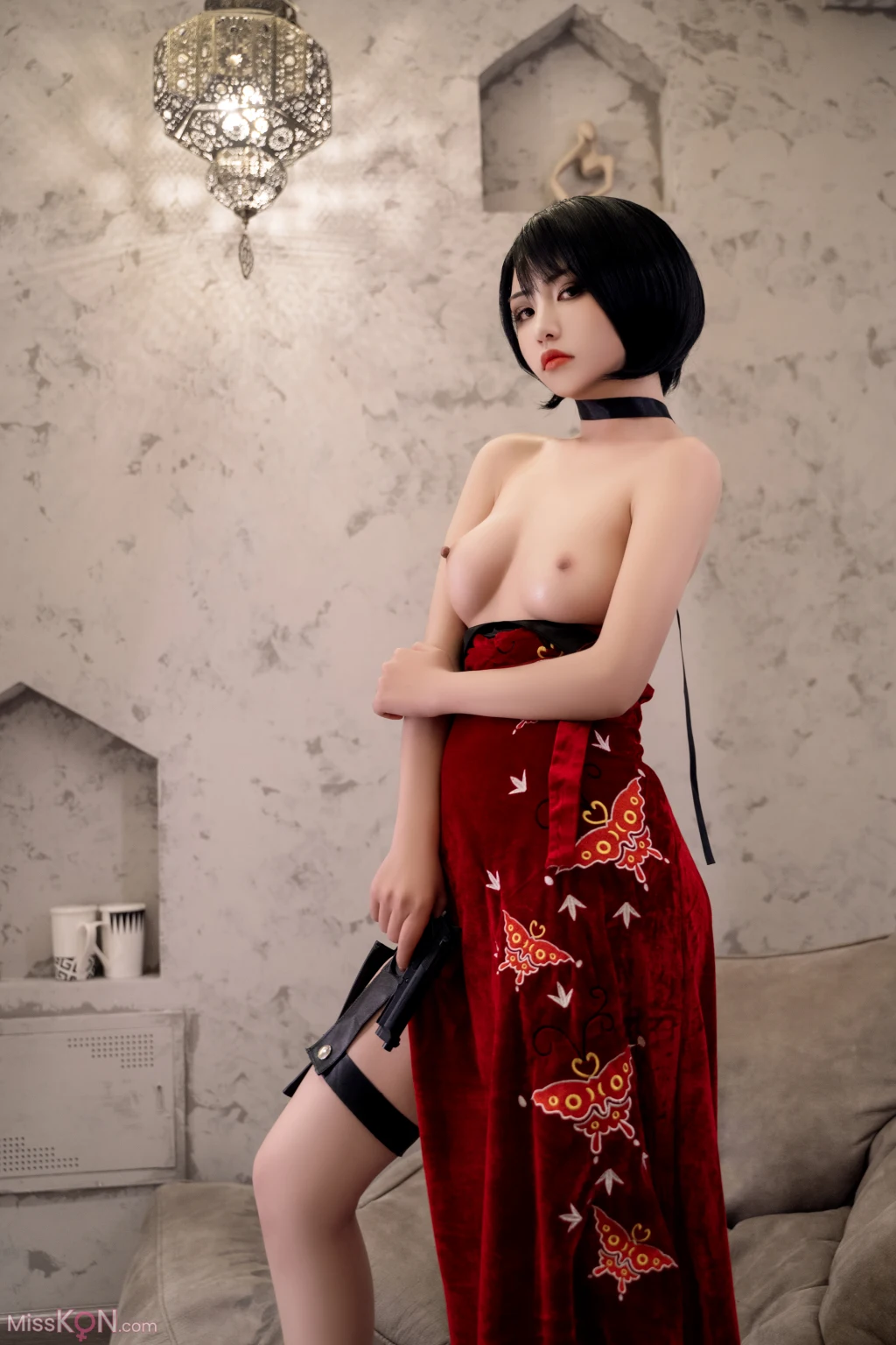 Coser@爆机少女喵小吉 (Nekokoyoshi): 生化危机 艾达王 (89 ảnh )