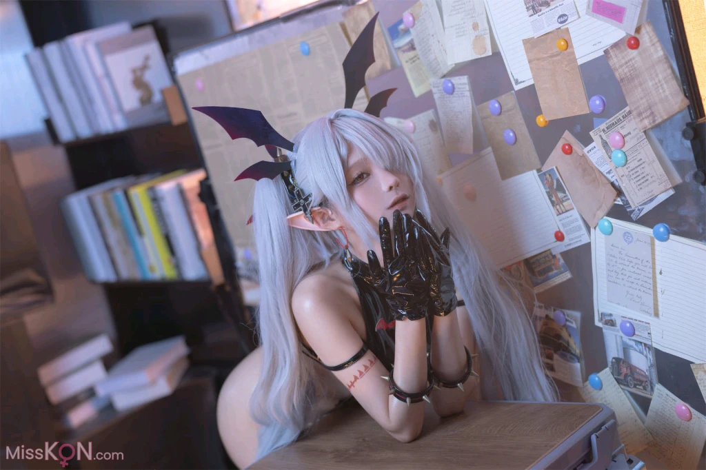 Coser@蠢沫沫 (chunmomo): 碧蓝档案银镜伊织 (190 ảnh )