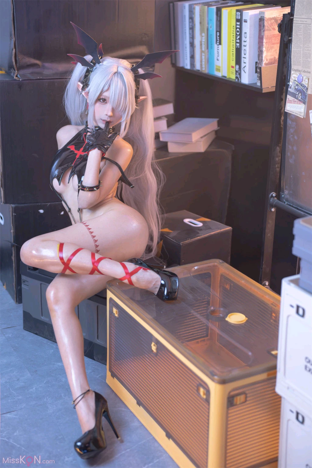 Coser@蠢沫沫 (chunmomo): 碧蓝档案银镜伊织 (190 ảnh )