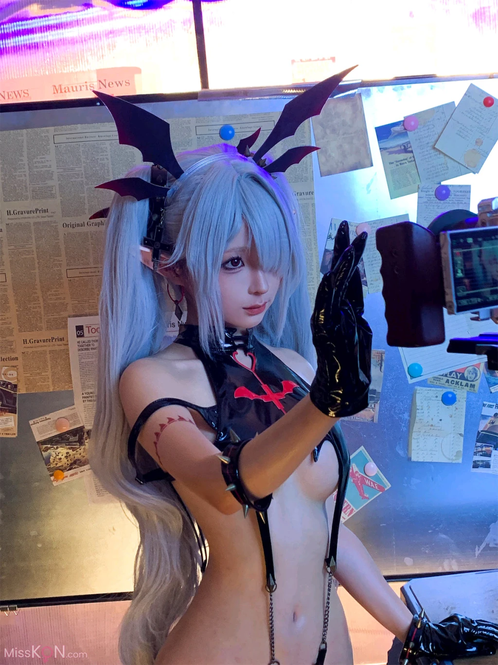 Coser@蠢沫沫 (chunmomo): 碧蓝档案银镜伊织 (190 ảnh )