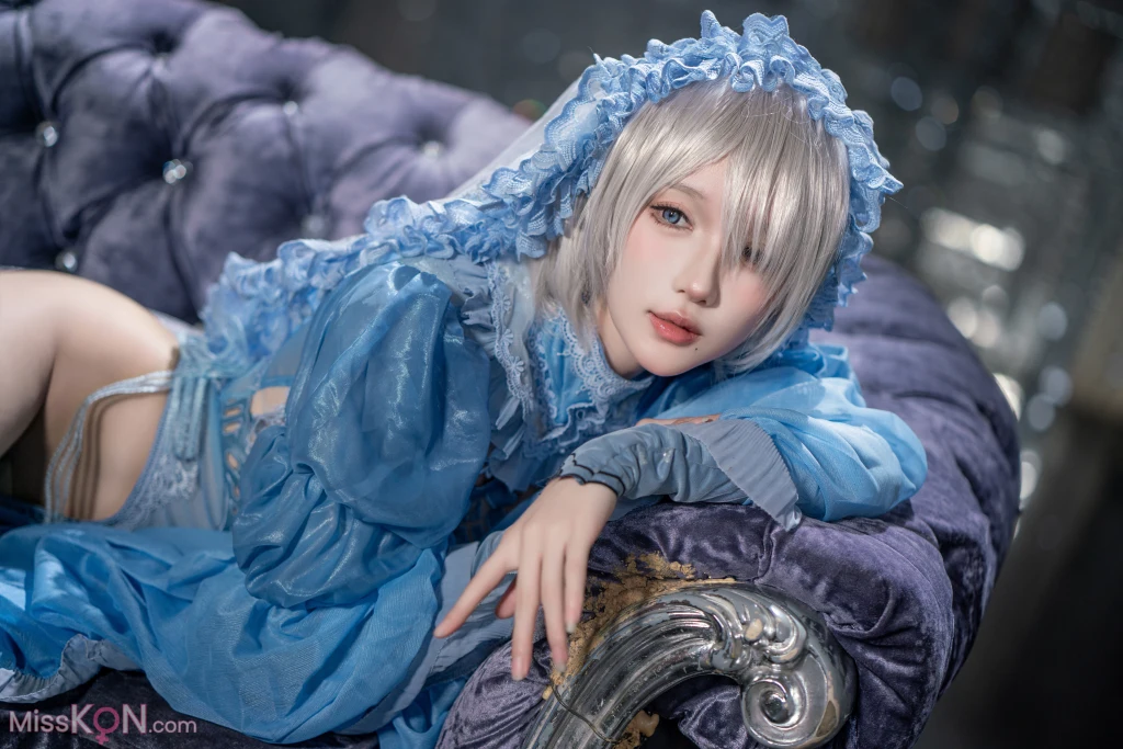 Coser@阿包也是兔娘: 冰雪2B (42 photos)