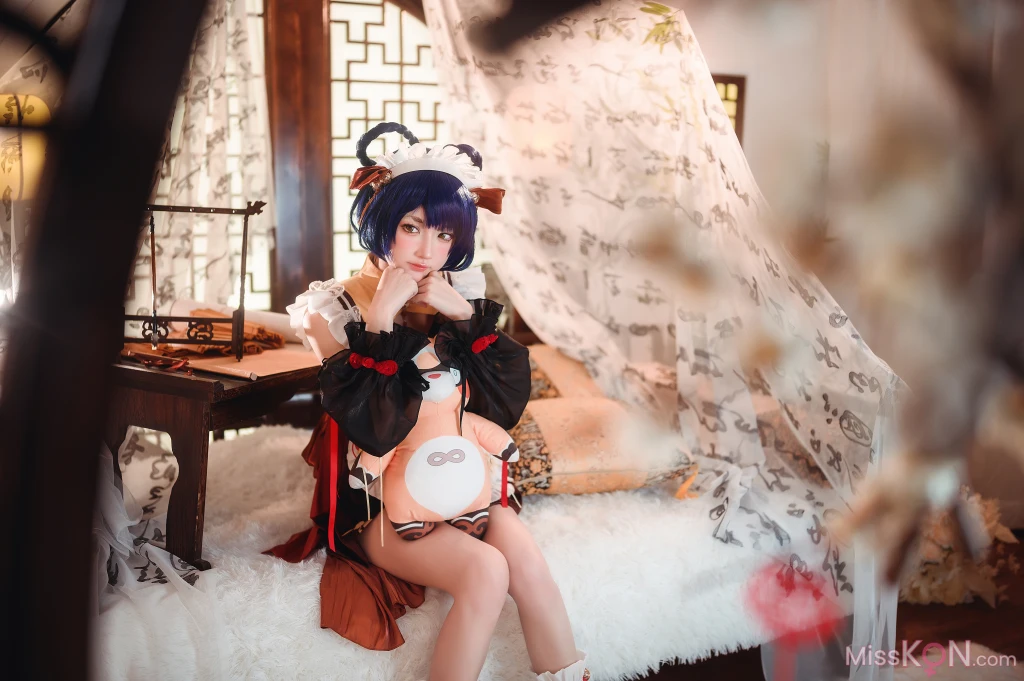 Coser@阿包也是兔娘: 原神 香菱 (41 ảnh)