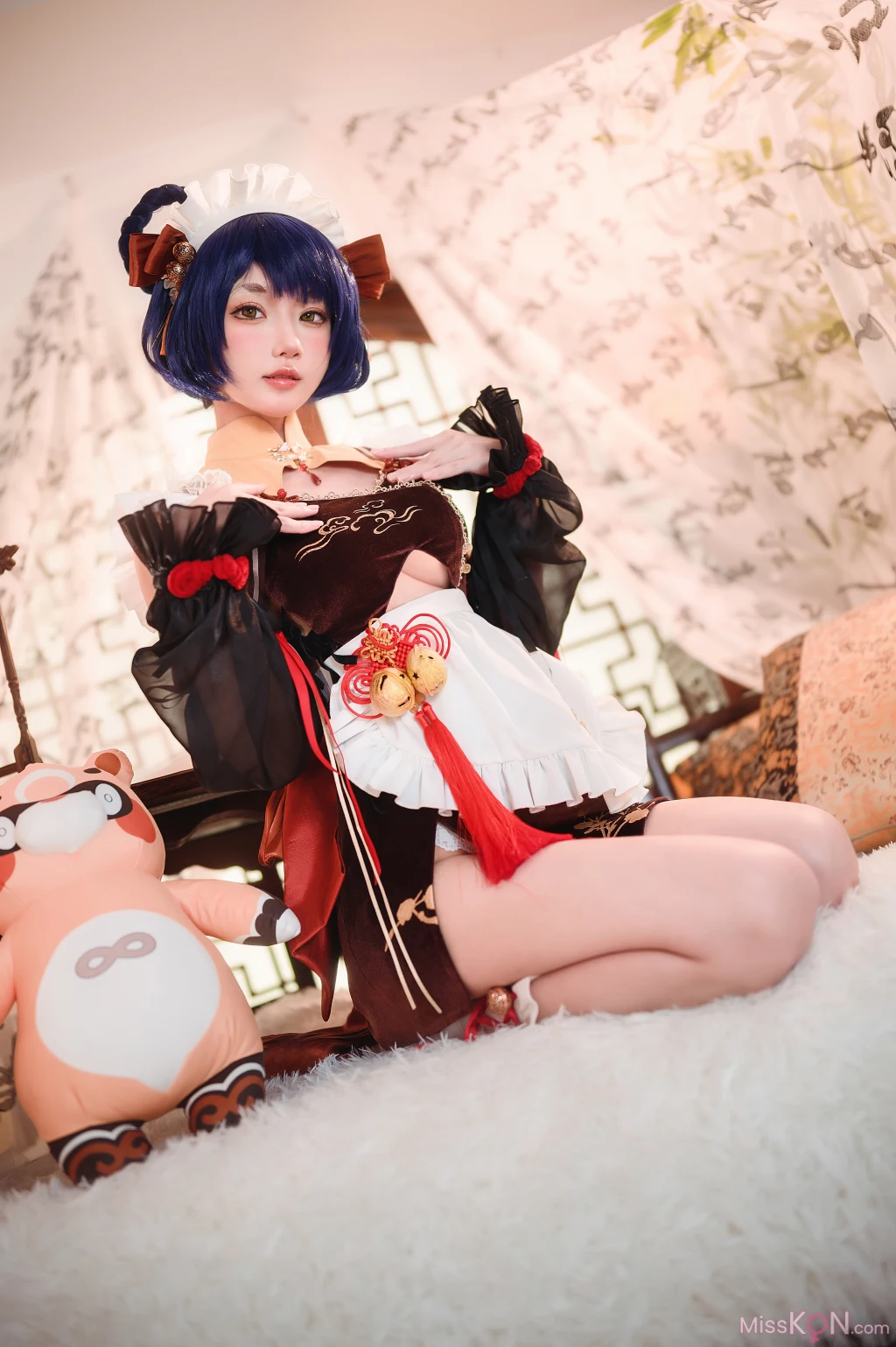 Coser@阿包也是兔娘: 原神 香菱 (41 ảnh)