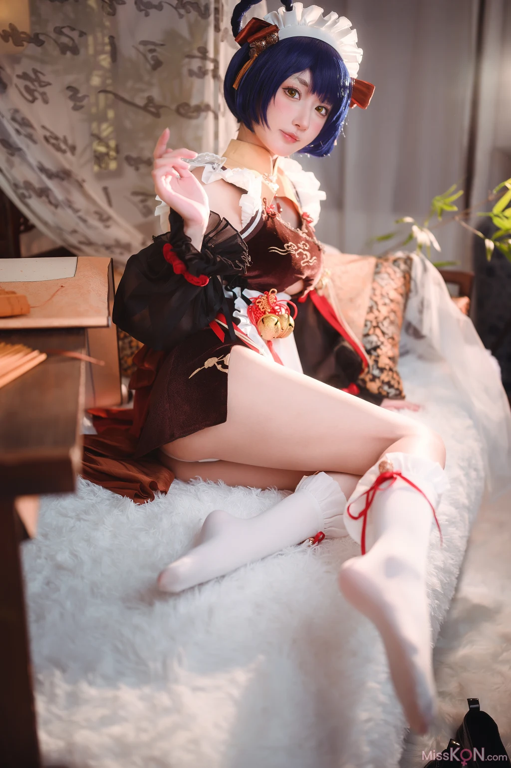 Coser@阿包也是兔娘: 原神 香菱 (41 ảnh)