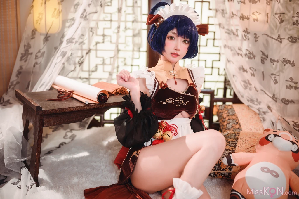 Coser@阿包也是兔娘: 原神 香菱 (41 ảnh)