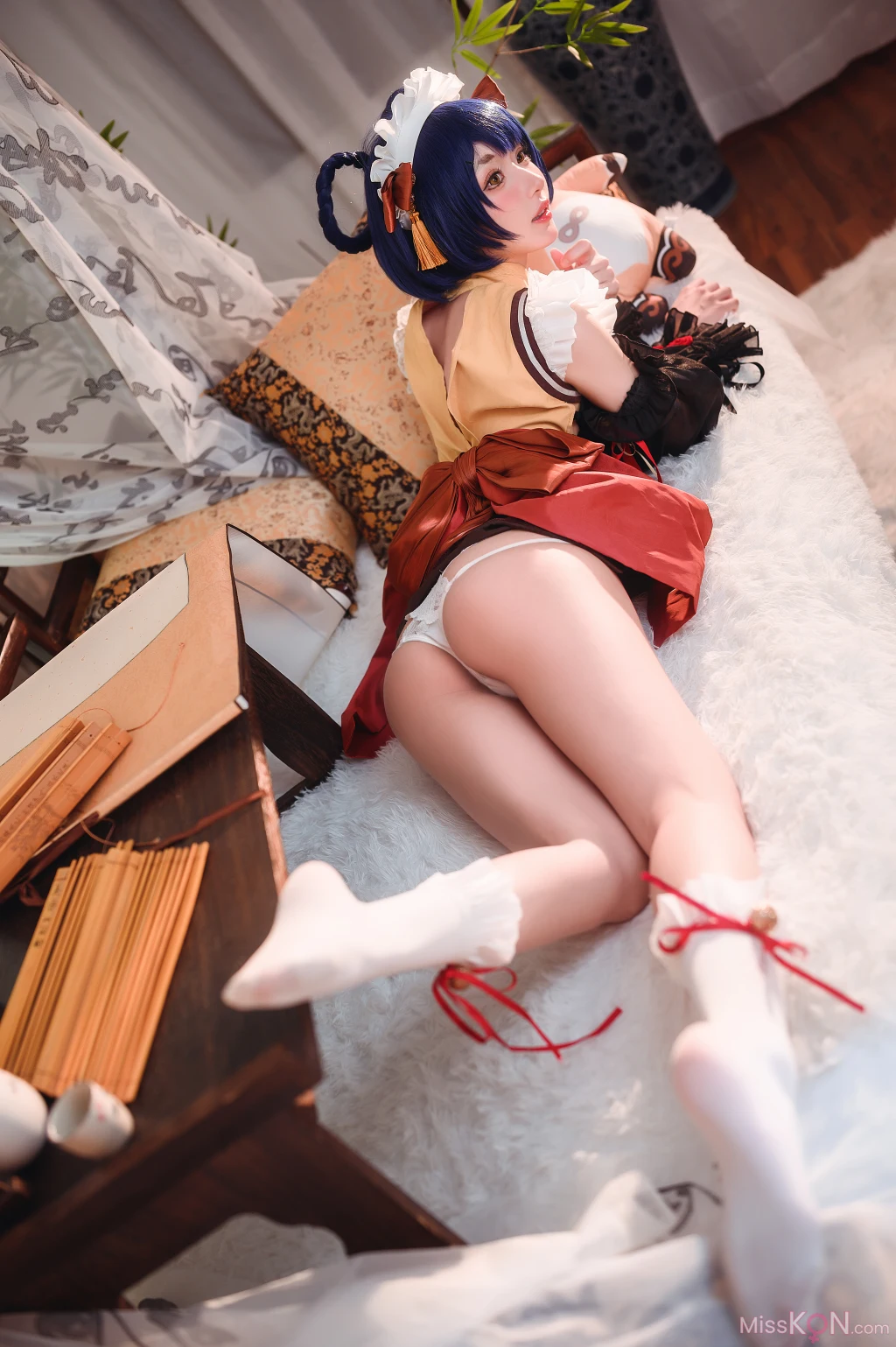 Coser@阿包也是兔娘: 原神 香菱 (41 ảnh)