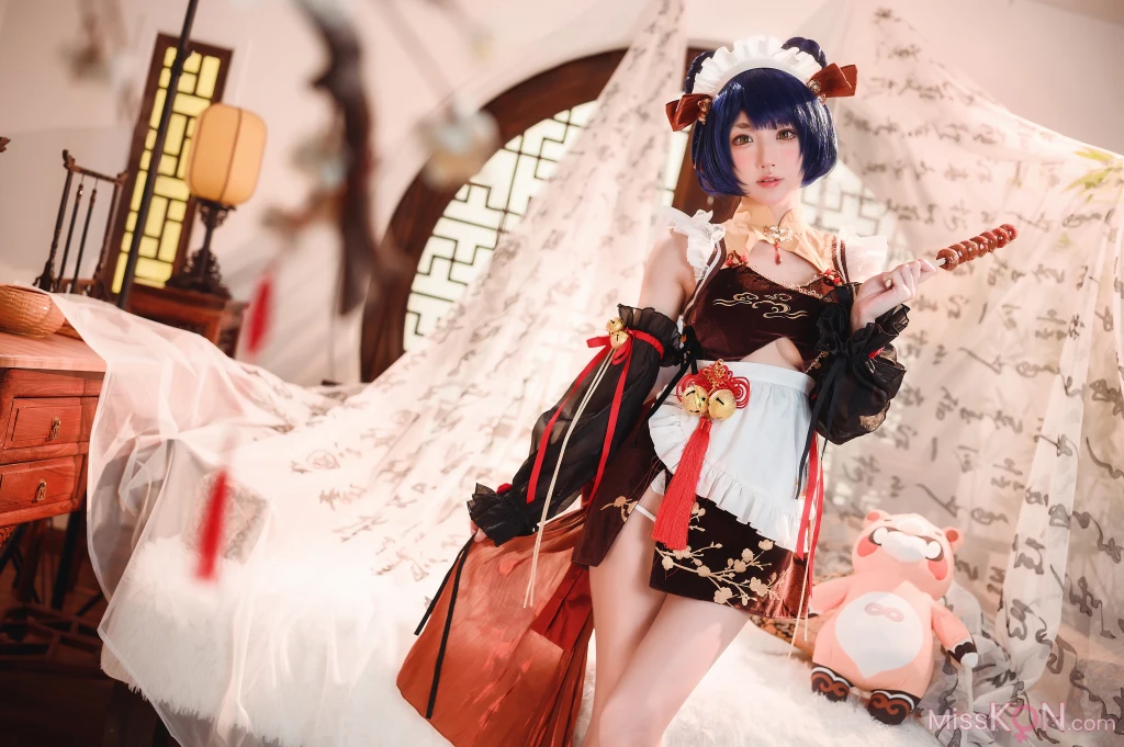 Coser@阿包也是兔娘: 原神 香菱 (41 ảnh)