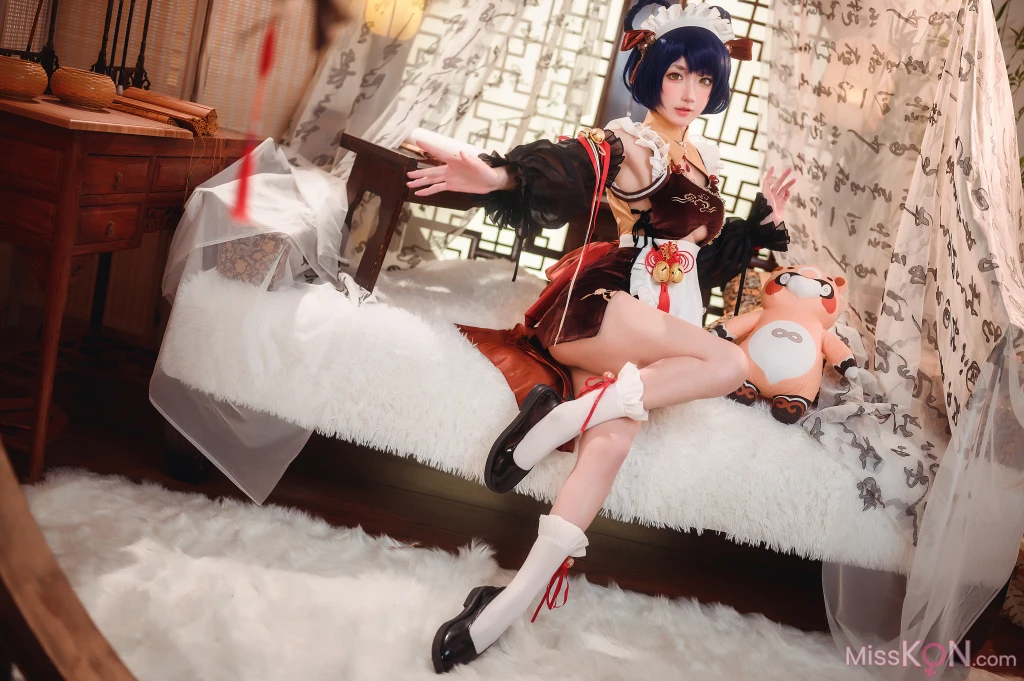 Coser@阿包也是兔娘: 原神 香菱 (41 ảnh)