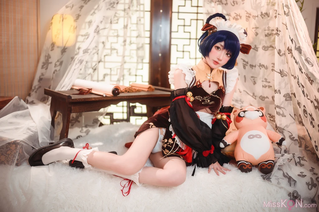 Coser@阿包也是兔娘: 原神 香菱 (41 ảnh)