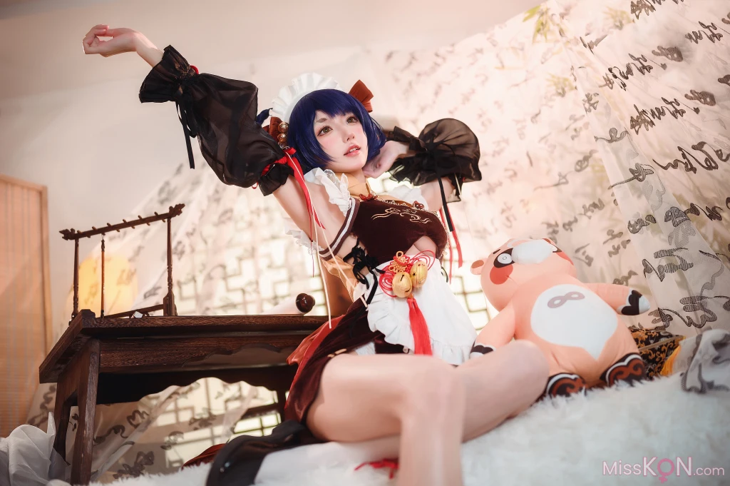 Coser@阿包也是兔娘: 原神 香菱 (41 ảnh)